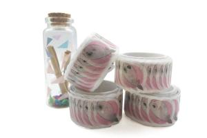 China DIY Scrapbooking Pink Sea Lion 65g Washi Tape Stickers wholesale