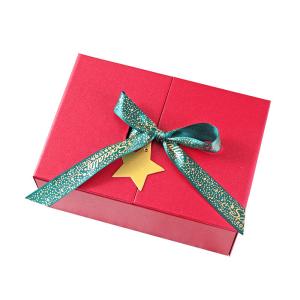 China New Year Exquisite Cardboard Gift Packaging Box Candy Red Empty Box wholesale