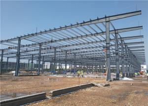 China Low Cost Large-Span Prefabricated Light Steel Structure Frame Warehouse Building Construction wholesale