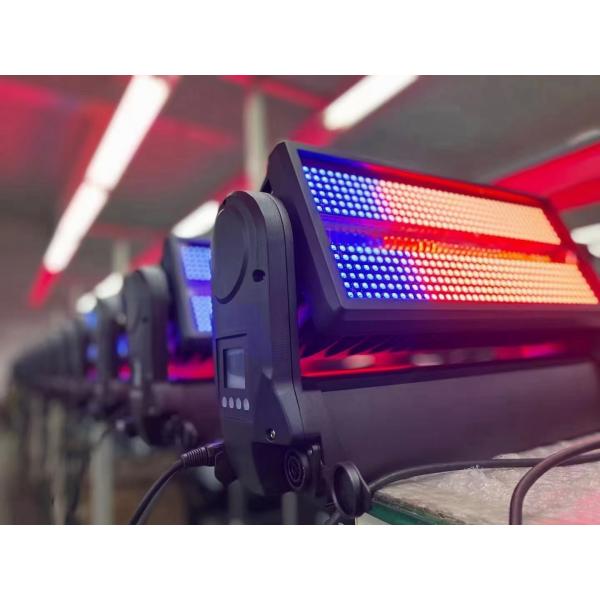 LED Strobe Array Wash Moving Head Stage Lights 5050 1.5W RGB 3in1