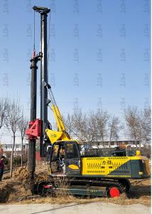 China 30m Depth Hydraulic Rotary Piling Rig 86KW For Foundation on sale