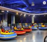 1-2 Person Capacity Amusement Park Ride Battery Operated Kids Bumper Cars