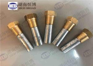 China ASTM B418-95 Water Heater Anode Rod Complete Zinc Pencil Anode For Marine Engine wholesale
