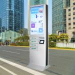 Outdoor Locker Cell Phone Charging Stations Public Cell Phone Charging Kiosk For