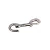 Buy cheap Double Ended Open Fixed Eye Bolt Snap Hook 4'' Zinc Alloy Diecast Nickel Plated from wholesalers
