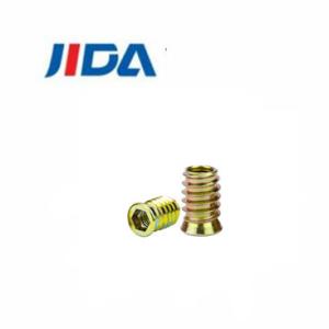 China Outside Threaded Wood Furniture Hex Screws M6 M8 M10 Zinc Plated Carbon Steel wholesale