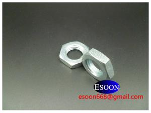 China M12 DIN439 Hex thin nut Zinc Plated Surface,Carbon steel Grade 8,DIN936 wholesale