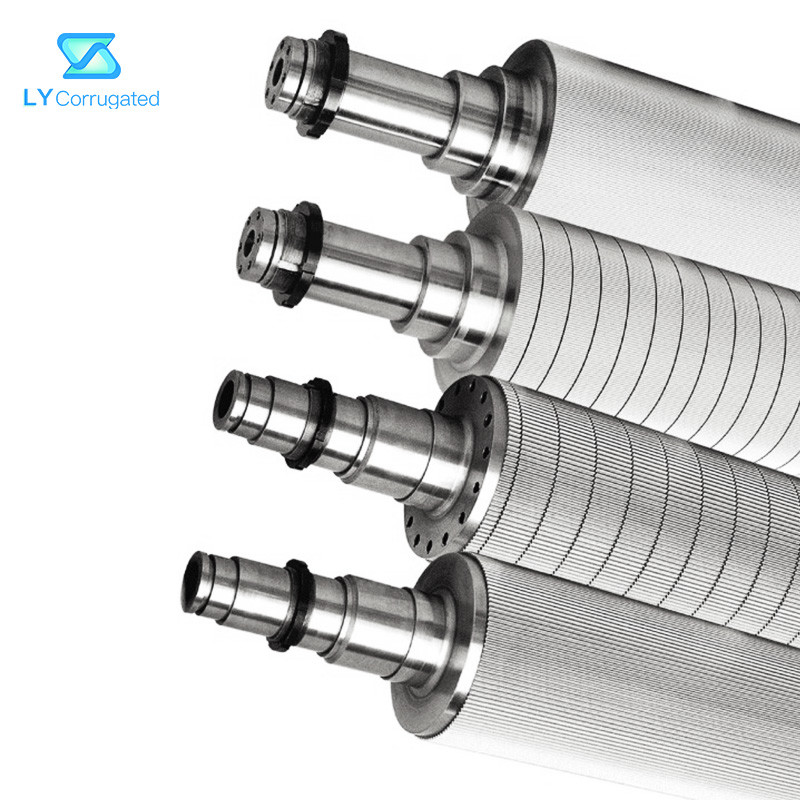 SGS Corrugated Machine Spare Parts Metal Paint Roller Tungsten Carbide Material
