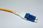 Lc Fiber Optic Patch Cord , Fiber Optic Network Cable Customized Length