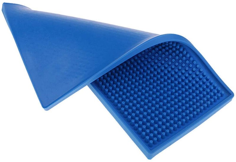 Minglu BM-006  Bar Mats Blue Rubber Counter Top Service Mat for Home Bar Cafe Party Wedding