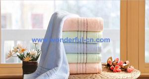 China High quality 100% cotton dobby striped cotton towel wholesale wholesale