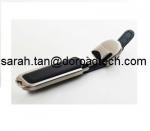 Factory Wholesale Real Capacity Leather USB Drives, USB 2.0 or USB3.0 Leather