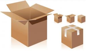 China Corrugated Folding Carton Box Rigid Packaging Customized Handle Bottom wholesale