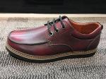 Autumn Splicing Mens Casual Flat Shoes , Suede Leather Mens White Flat Shoes