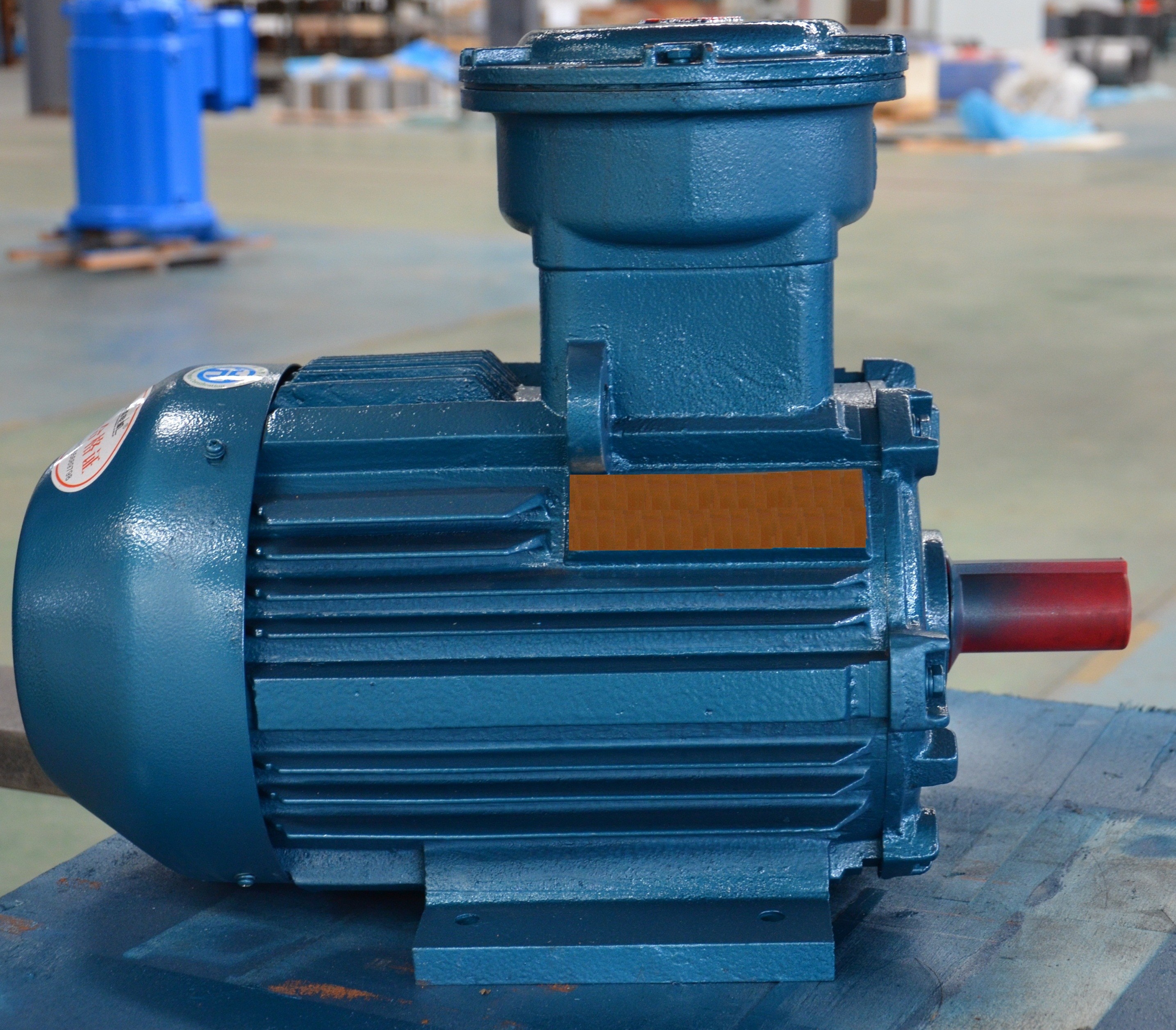 2 Poles 4 Poles Neodymium Electric Motor / SPMSM Motor For Mixing Tank