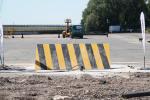 Heavy-Duty Road Blocker 300mm Depth and 1000mm Intercept Height for Maximum