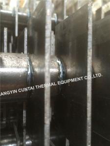 China Steel H Boiler Square Fin Tube With DIN17175 ST35.8 SMLS Tube Material wholesale
