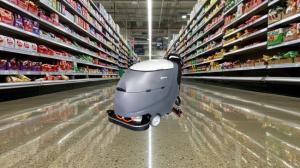 China Fs20 Full Automatic Floor Scrubber Hard Floor Cleaning Machines Stable Performance wholesale