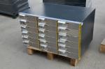 10mm Stainless Steel 3x5 Safety Deposit Box For Private Vault