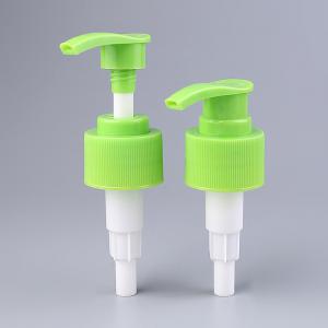 China 24/410 28/410 Green Plastic Lotion Dispenser Pump Shower Gel Shampoo Soap Screw Pump wholesale