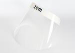 Custom Logo Reusable Safety Full Plastic Face Shield Clear Protection Visor
