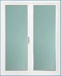 Sound Proof Upvc Swing Door Hurricane Casement Window PVC Glass Door