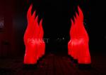Color Changing Inflatable Lighting Decoration Oxford Cloth Inflatable Pillar