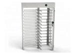 Single Lane Arc Frame Full Height Turnstile , Pedestrian Barrier Gate Bi -