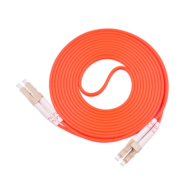 Fiber Optical Patch Cord Duplex 3.0mm 2.0mm LSZH LC UPC-LC UPC Multimode OM2