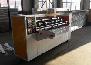 China Thin Knife Slitting Carton Box Making Machine Iron And Steel Material wholesale