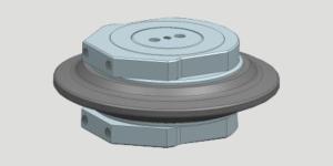 China Single Boring Machine Cutter TBM Tunneling TIMKEN Bearing H13 42CrMo Material wholesale