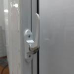 Offices Homes PVC Sliding Glass Doors Sound Insulation Restaurants White Sliding