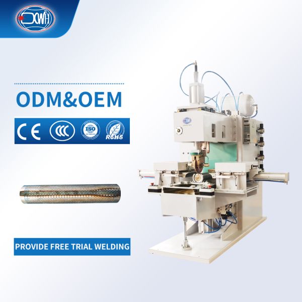 Automatic Filter Drum Longitudinal Seam Welding Machine with MFDC Control