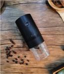 Electric Coffee Bean Grinder Machine with Cleaning Cycle and USB Rechargeable