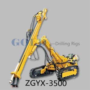 China ZGYX-3500 Hydraulic Down-the-hole hammer drilling rig blast hole drill rig on sale