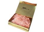 Cardboard Magnetic Book Shaped Box Glossy Gold Paper Hair Extension Packaging