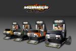 Hummer Car Racing Arcade Game Machines , Metal Commercial Gaming Machines