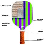 Wide Surface Fiberglass Pickleball Paddles Custom Logo OEM ODM