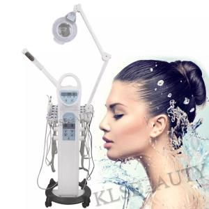 China 9 In 1 Skin Dermabrasion Machine Hot Facial Steamer Scrubber Micro Current wholesale