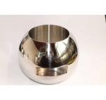 DN40 Stainless Steel Half Round Ball Valve 316L Straight Through Floating Valve