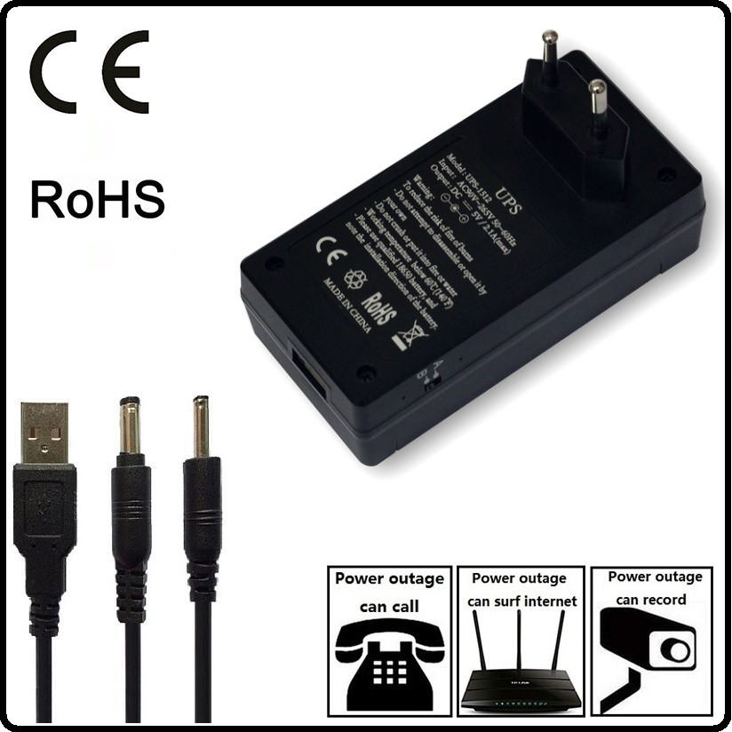 ip camera use 5v battery backup ups power supply