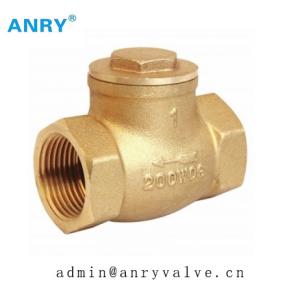 China 4&quot; 200 WOG Brass Flanged Check Valve Temperature Resistance wholesale