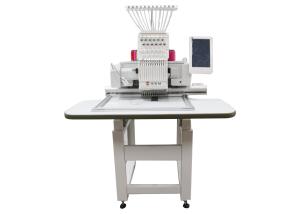 China Multi Color 1 Head Embroidery Machine / Patch Embroidery Machine Multiple Languages Supported wholesale