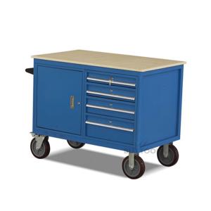 China 500kg Mobile Tool Trolleys Industrial Drawers Steel Cabinet For Warehouse Workshop wholesale