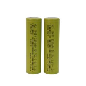 China EN62133 18650 3.6V 2200mAh Rechargeable Solar Battery For Led Flashlight wholesale