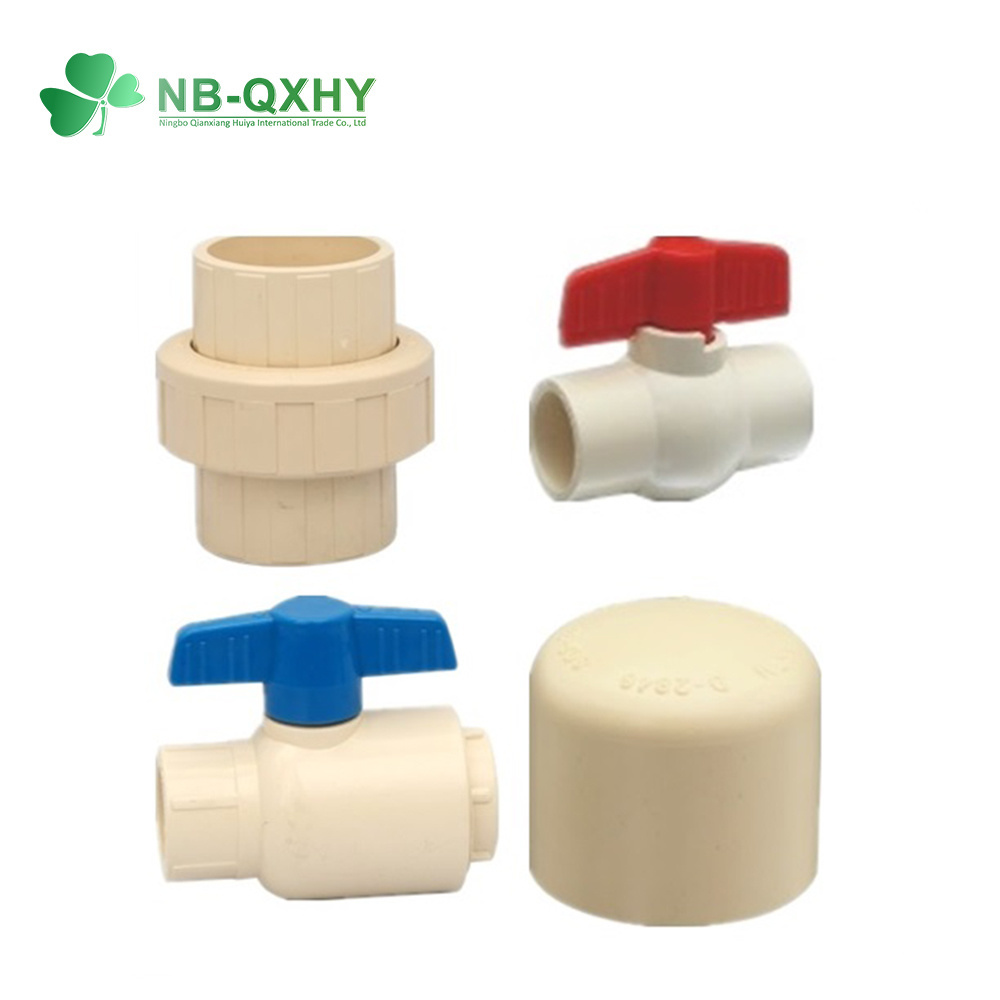 Water Supply Schedule40 ASTM D2846 CPVC Pipe Fitting Equal Tee