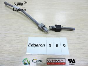 China Pvc Material Cat5e Utp Cable Rj45 Plug With Customized Length / Color wholesale