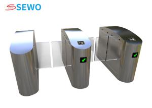 China Stainless Steel Facial Recognition Turnstile 40people/min For Personnel Attendance wholesale