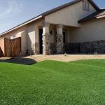 30mm Wear Resistant Non Infill Landscape Artificial Turf With High Performance