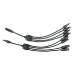 Mc4 Connector PV Solar Cable 600V Copper Male And Female